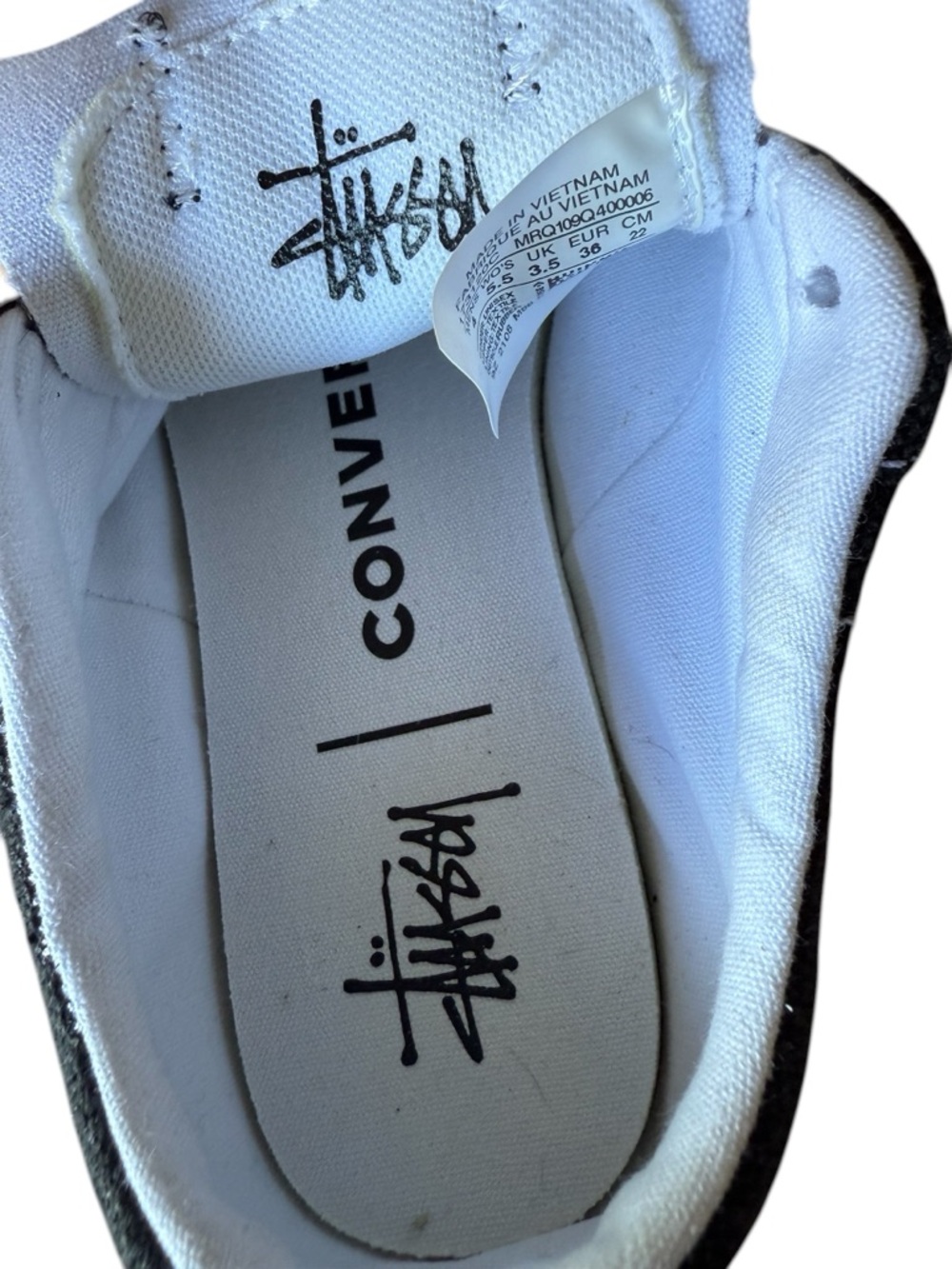 Stüssy X Converse One Star, Women’s 5.5 Men’s 4 - Picture 10 of 11